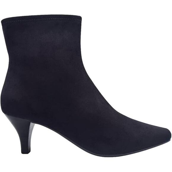 Impo Women's Naja Stretch Ankle Bootie with Memory Foam, Black Size 8.5M - Picture 1 of 6